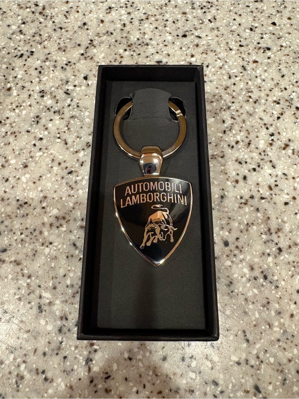 KEY HOLDER LAMBORGHINI silver